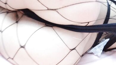 芋喵喵 - 渔网袜