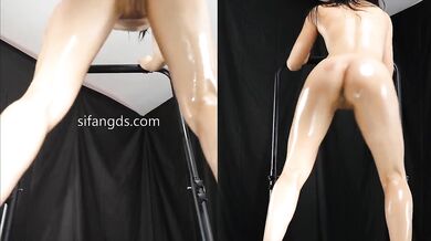 ⚫️【去水印高清原版】，无毛一线天，顶级风骚御姐【艾达】油姬裸舞，多角度情趣全裸骚摇，秀口活，相当带感(14V) (6)