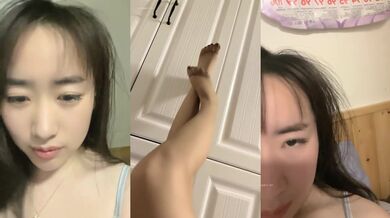 【月亮是我撸弯的】颜值人气女神！关注已久，终于被干了！透明蕾丝，肤白貌美，被纹身大汉爆操 (6)